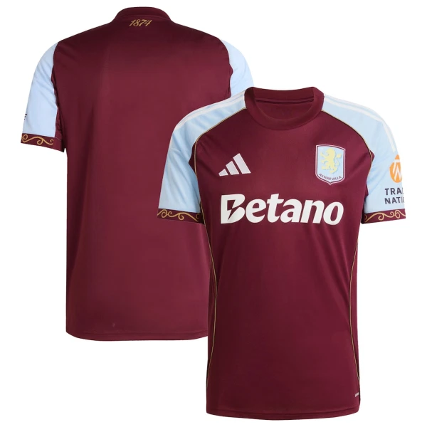 Maglia Aston Villa Gara Home 2025/26 Maglia Aston Villa Gara Home 2025/26