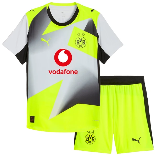 Maglia Borussia Dortmund Bambino Gara Away 2025/26 Maglia Borussia Dortmund Bambino Gara Away 2025/26