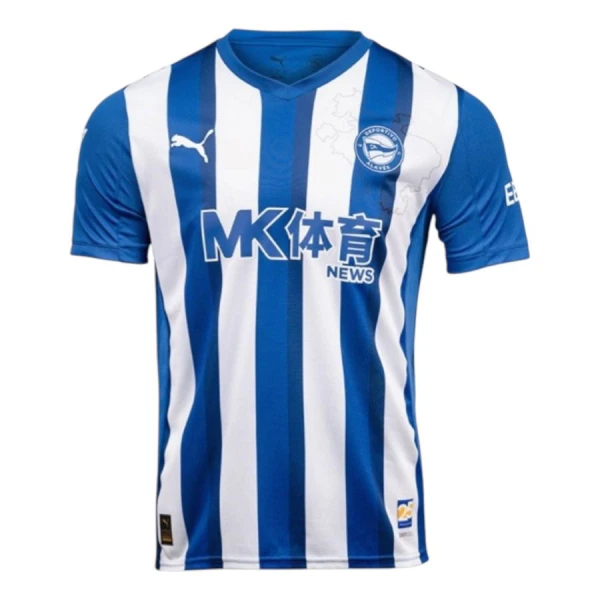 Maglia Deportivo Alavés Gara Home 2025/26 Maglia Deportivo Alavés Gara Home 2025/26