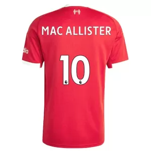 Maglia Liverpool Alexis Mac Allister 10 Gara Home 2025/26
