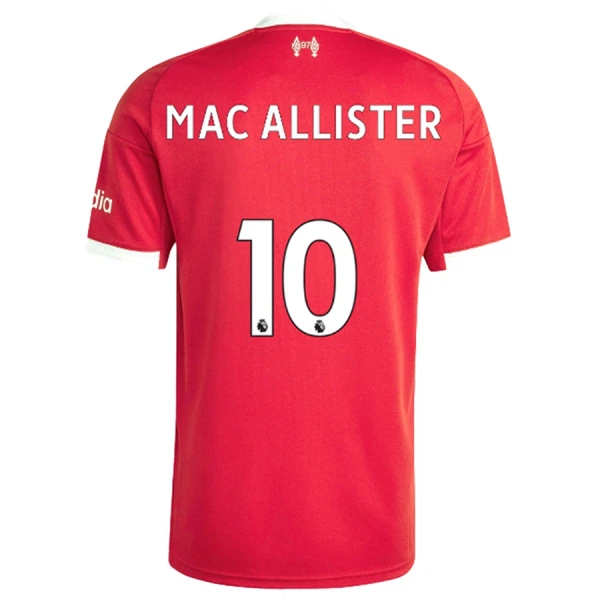 Maglia Liverpool Alexis Mac Allister 10 Gara Home 2025/26 Maglia Liverpool Alexis Mac Allister 10 Gara Home 2025/26