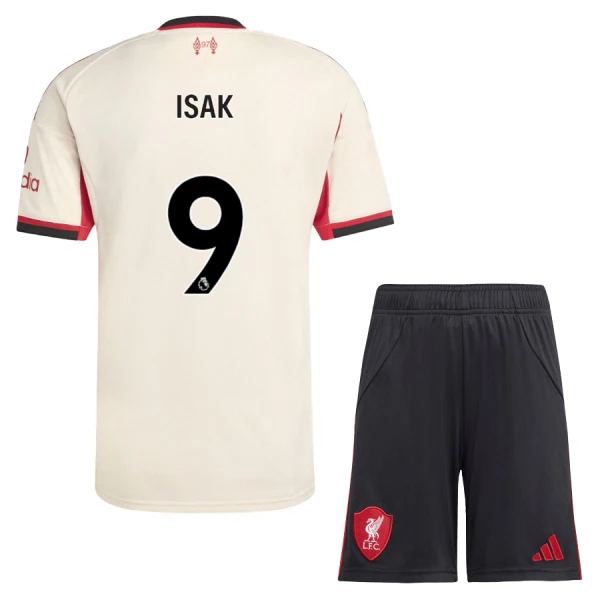 Maglia Liverpool ISAK 9 Bambino Gara Away 2025/26 Maglia Liverpool ISAK 9 Bambino Gara Away 2025/26