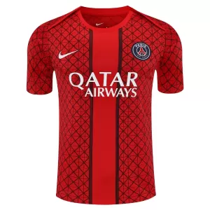 Maglia Paris Saint-Germain Pre-Match 2025/26 Rosso Maglia Paris Saint-Germain Pre-Match 2025/26 Rosso