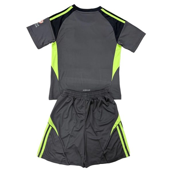 Maglia Portiere Aston Villa Bambino 2025/26 Nero