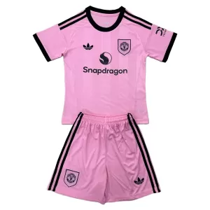 Maglia Portiere Manchester United Bambino 2025/26 Rosa Maglia Portiere Manchester United Bambino 2025/26 Rosa