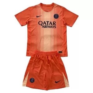 Maglia Portiere Paris Saint-Germain Bambino 2025/26 Arancia