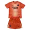 Maglia Portiere Paris Saint-Germain Bambino 2025/26 Arancia