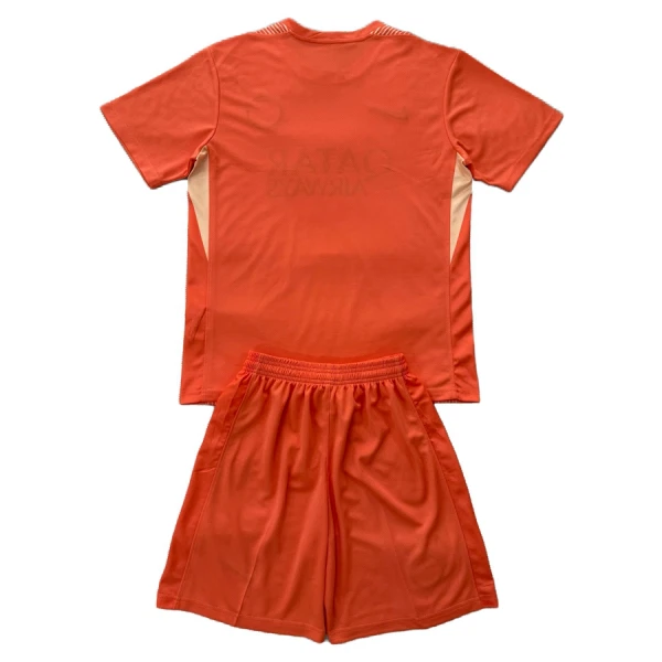 Maglia Portiere Paris Saint-Germain Bambino 2025/26 Arancia