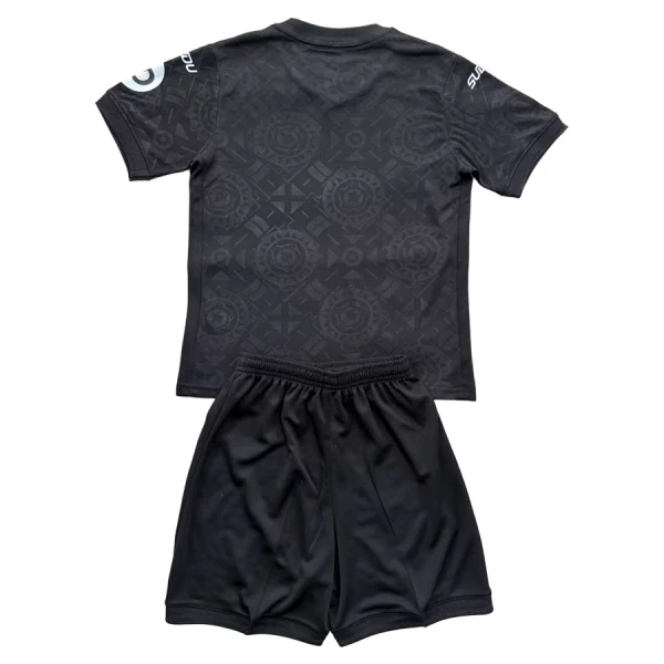 Maglia Portiere Wolverhampton Wanderers Bambino 2025/26 Nero