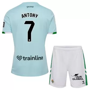 Maglia Real Betis Antony 7 Bambino Gara Away 2025/26 Maglia Real Betis Antony 7 Bambino Gara Away 2025/26