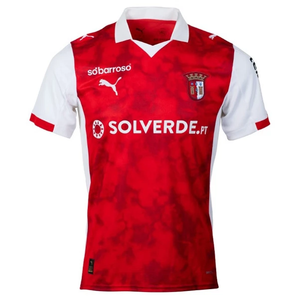 Maglia SC Braga Gara Home 2025/26 Maglia SC Braga Gara Home 2025/26