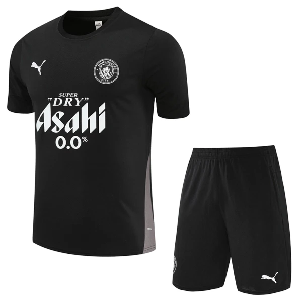 Manchester City Maglia da Allenamento Bambino 2025/26 Nero Manchester City Maglia da Allenamento Bambino 2025/26 Nero