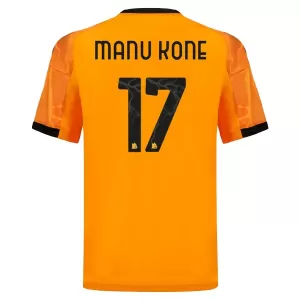 Maglia AS Roma Manu Kone 17 Gara Away 2025/26 Maglia AS Roma Manu Kone 17 Gara Away 2025/26