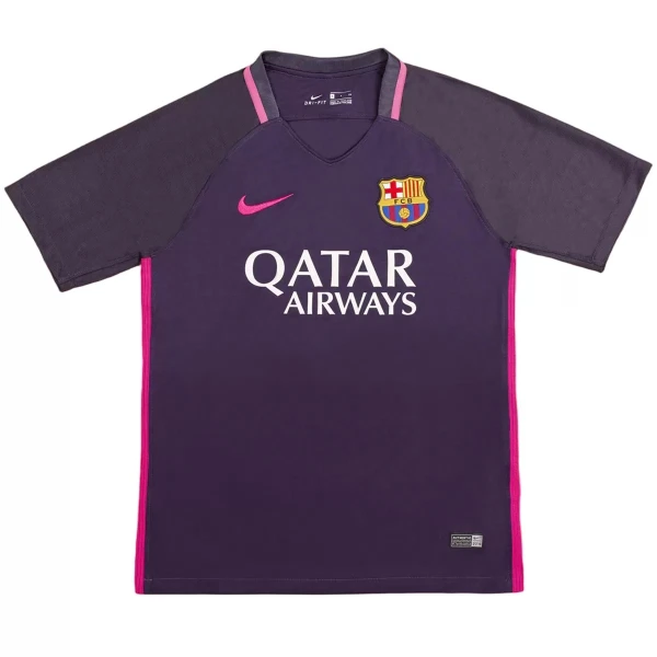 Maglia Barcellona Lionel Messi 10 2016-17 Gara Away Retro