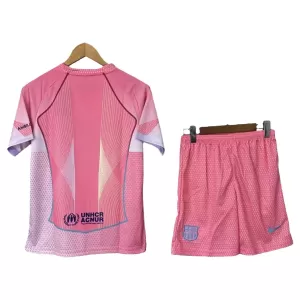 Maglia Barcellona Bambino 2025/26 Rosa (Speciell)