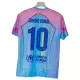 Maglia Barcellona Lamine Yamal 10 2025/26 Blu (Speciell)