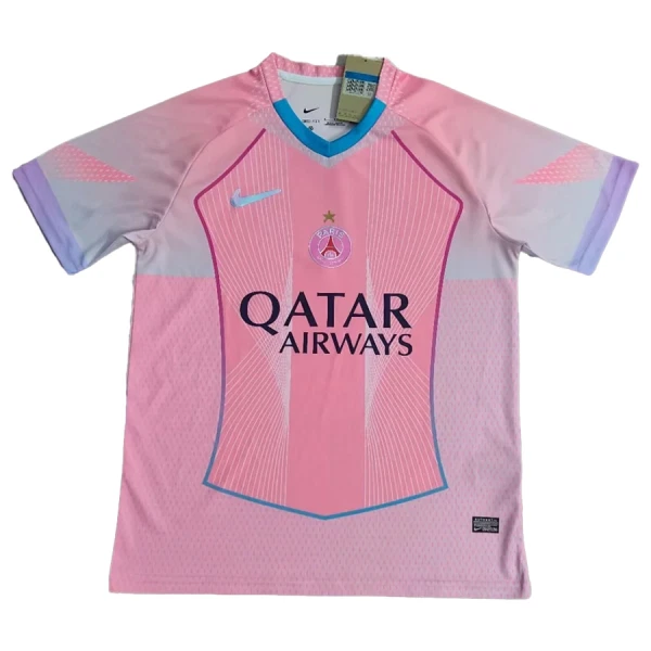 Maglia Paris Saint-Germain 2025/26 Rosa (Speciell) Maglia Paris Saint-Germain 2025/26 Rosa (Speciell)