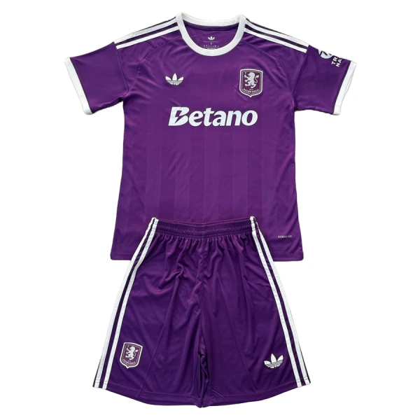 Maglia Portiere Aston Villa Bambino 2025/26 Viola Maglia Portiere Aston Villa Bambino 2025/26 Viola