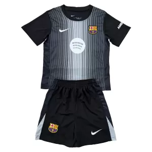 Maglia Portiere Barcellona Bambino 2025/26 Nero Maglia Portiere Barcellona Bambino 2025/26 Nero