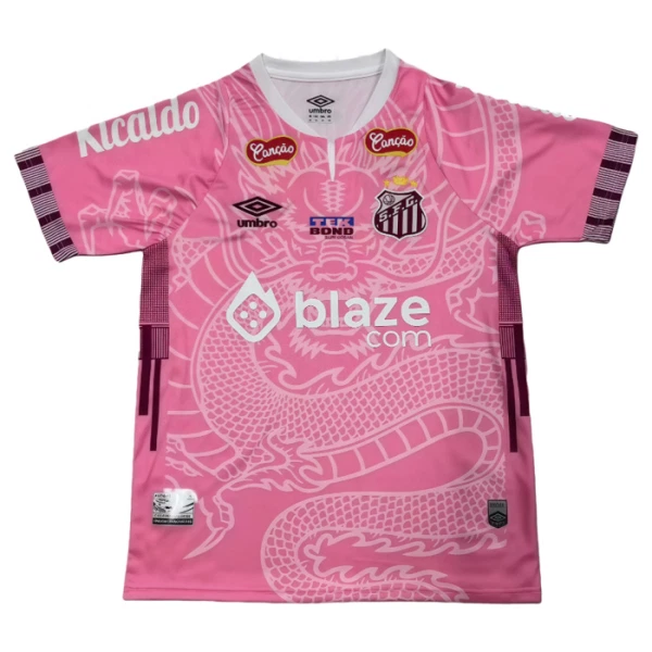 Maglia Santos FC Dragon 2025/26 Rosa Maglia Santos FC Dragon 2025/26 Rosa