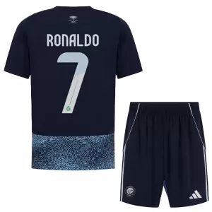 Maglia Al-Nassr FC Cristiano Ronaldo 7 Bambino Gara Away 2025/26 Maglia Al-Nassr FC Cristiano Ronaldo 7 Bambino Gara Away 2025/26