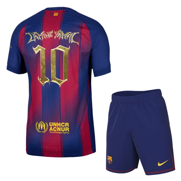 Maglia Barcellona x Kopa Trophy Lamine Yamal 10 Bambino 2025/26 (Speciell)