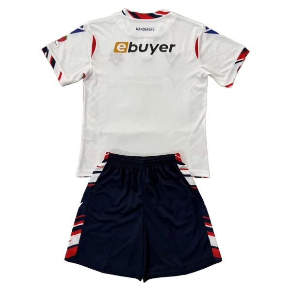Maglia Bolton Wanderers Bambino Gara Home 2025/26