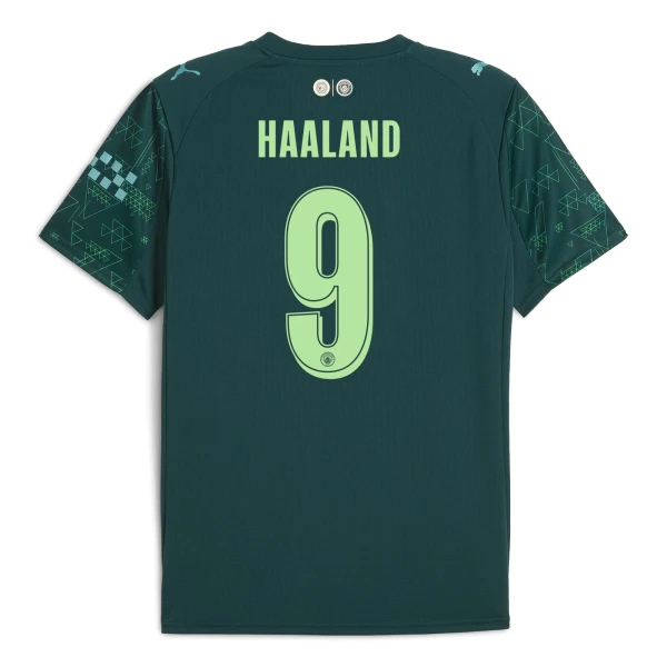 Maglia Manchester City Erling Haaland 9 Gara Fourth EA Sport 2025/26 Maglia Manchester City Erling Haaland 9 Gara Fourth EA Sport 2025/26