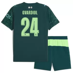 Maglia Manchester City Josko Gvardiol 24 Bambino Gara Fourth EA Sport 2025/26