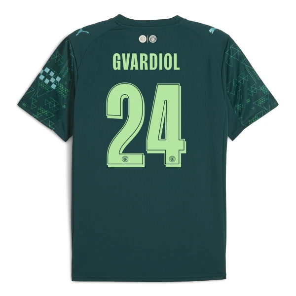 Maglia Manchester City Josko Gvardiol 24 Gara Fourth EA Sport 2025/26