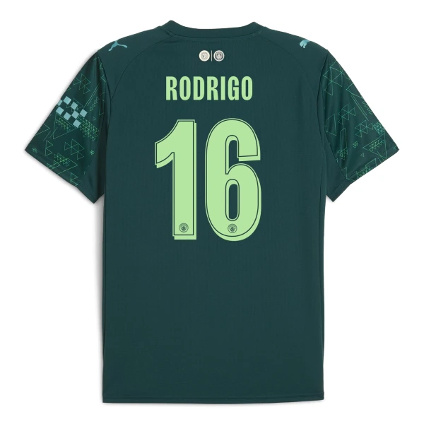 Maglia Manchester City Rodrigo Hernández 16 Gara Fourth EA Sport 2025/26 Maglia Manchester City Rodrigo Hernández 16 Gara Fourth EA Sport 2025/26