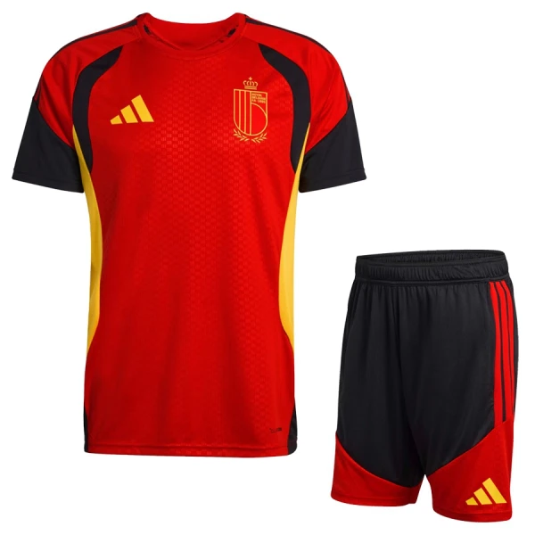 Belgio Maglia da Allenamento Bambino Mondiali 2026 Rosso Belgio Maglia da Allenamento Bambino Mondiali 2026 Rosso