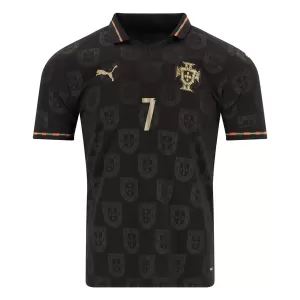 Maglia Portogallo Black Panther Cristiano Ronaldo 7 2025/26 (Speciell)