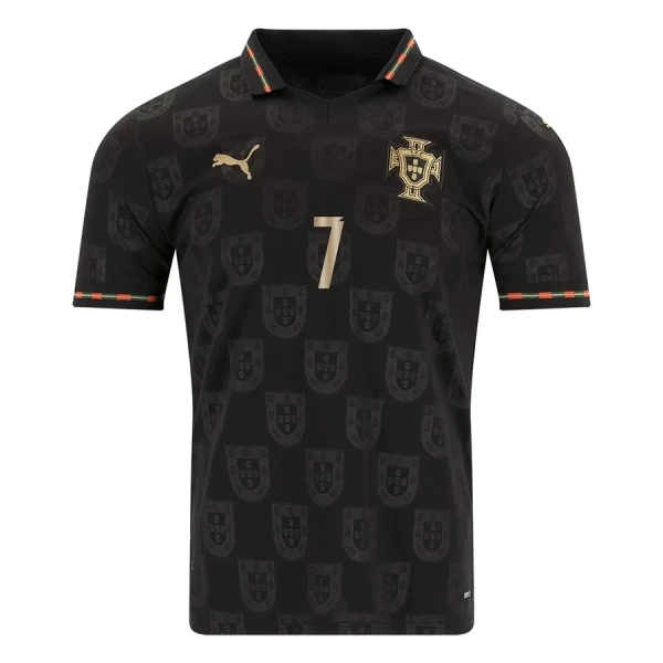 Maglia Portogallo Black Panther Cristiano Ronaldo 7 2025/26 (Speciell)
