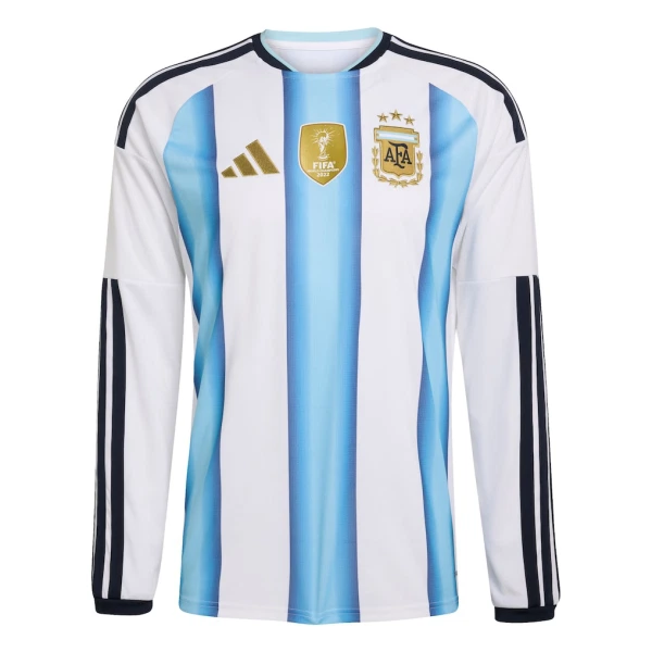 Maglia Argentina Gara Home Mondiali 2026 Maniche Lunghe Maglia Argentina Gara Home Mondiali 2026 Maniche Lunghe