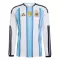 Maglia Argentina Gara Home Mondiali 2026 Maniche Lunghe