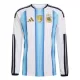 Maglia Argentina Gara Home Mondiali 2026 Maniche Lunghe Maglia Argentina Gara Home Mondiali 2026 Maniche Lunghe