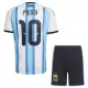 Maglia Argentina Lionel Messi 10 Bambino Gara Home Mondiali 2026 Maglia Argentina Lionel Messi 10 Bambino Gara Home Mondiali 2026