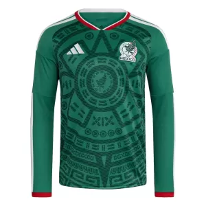 Maglia Messico Gara Home Mondiali 2026 Maniche Lunghe