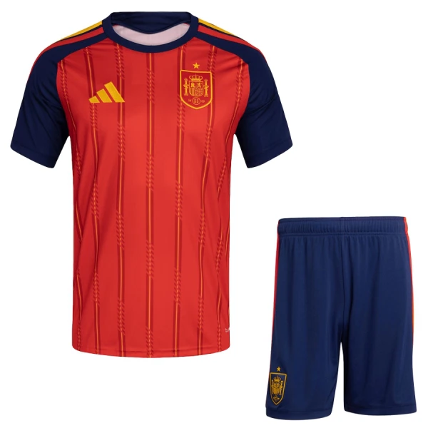 Maglia Spagna Bambino Gara Home Mondiali 2026 Maglia Spagna Bambino Gara Home Mondiali 2026