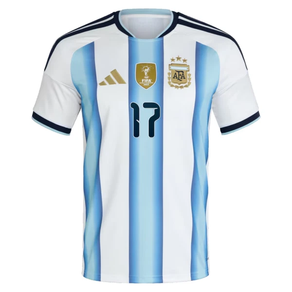 Maglia Argentina Garnacho 17 Bambino Gara Home Mondiali 2026