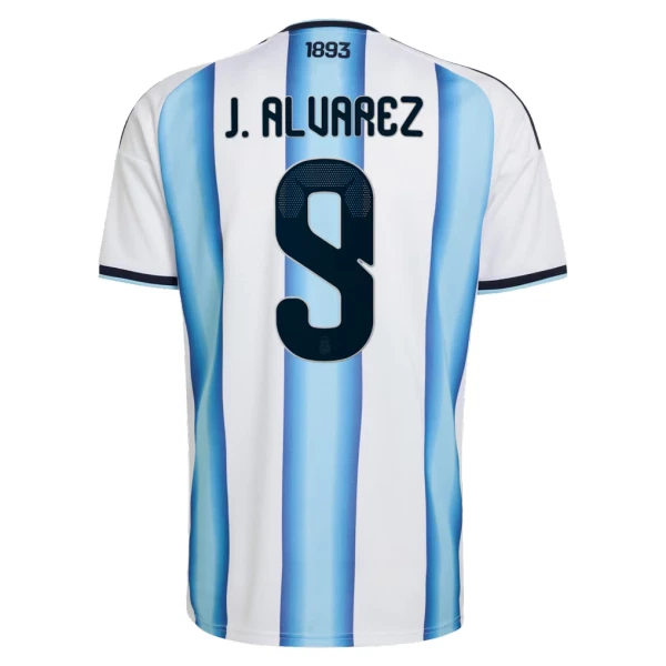 Maglia Argentina Julián Álvarez 9 Gara Home Mondiali 2026