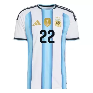 Maglia Argentina Lautaro Martínez 22 Bambino Gara Home Mondiali 2026