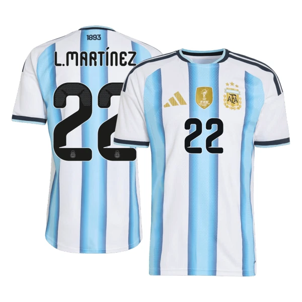 Maglia Argentina Lautaro Martínez 22 Gara Home Mondiali 2026