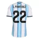 Maglia Argentina Lautaro Martínez 22 Gara Home Mondiali 2026
