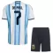 Maglia Argentina Rodrigo de Paul 7 Bambino Gara Home Mondiali 2026