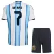 Maglia Argentina Rodrigo de Paul 7 Bambino Gara Home Mondiali 2026