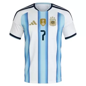 Maglia Argentina Rodrigo de Paul 7 Gara Home Mondiali 2026