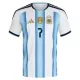 Maglia Argentina Rodrigo de Paul 7 Gara Home Mondiali 2026