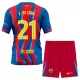 Maglia Barcellona Frenkie de Jong 21 Bambino Gara Fourth 2025/26